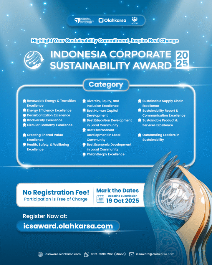 Indonesia Corporate Sustainability Award 2025 | ICSA 2025 | ICS Award 2025