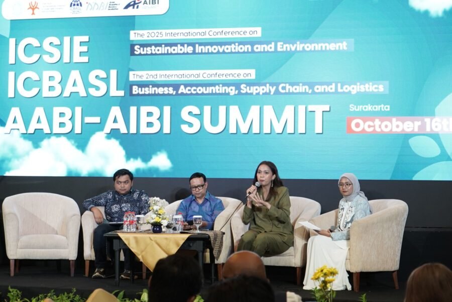ICSIE 2025 sukses diselenggarakan di Surakarta. Tiga hari konferensi ini mempertemukan akademisi dan inovator dalam mendorong inovasi berkelanjutan global.