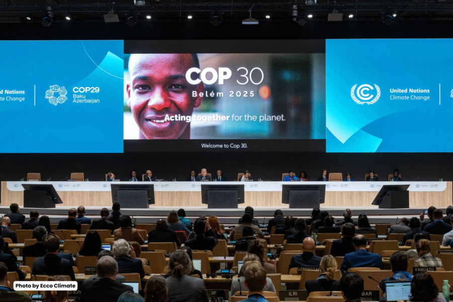 COP30 atau Conference of the Parties ke-30 adalah konferensi perubahan iklim global yang membahas komitmen negara terhadap aksi iklim. COP30 berada di bawah UNFCCC (United Nations Framework Convention on Climate Change) sebagai kerangka kerja internasional untuk mitigasi dan adaptasi iklim. Konferensi ini mempertemukan negara, bisnis, akademisi, dan organisasi untuk mempercepat aksi iklim.